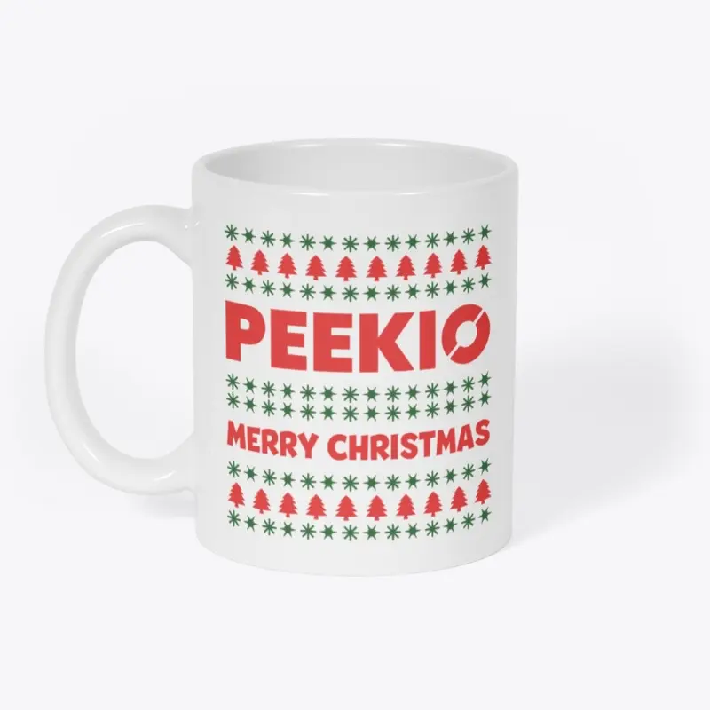 Peekio Christmas Mug